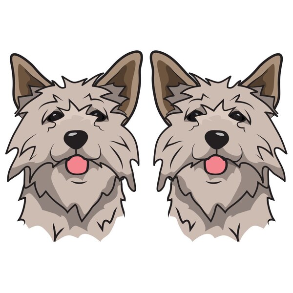 Signmission Norwich Terrier Dog Decal, Dog Lover Decor Vinyl Sticker D-18-Norwich Terrier - main